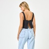 image:imageLSpace Long Island Top for Women Versatile Sleeveless Cropped Tank Top Features Thick Tank Straps Open Back amp ButtonsBlack